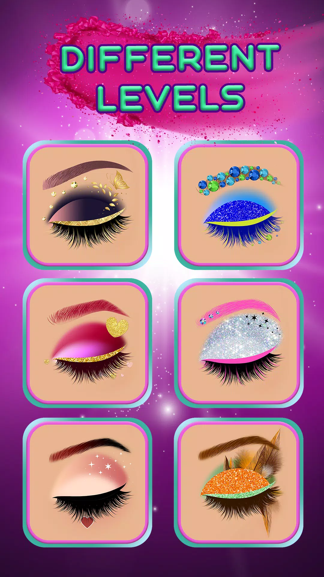 Eye makeup for girls Скриншот 2