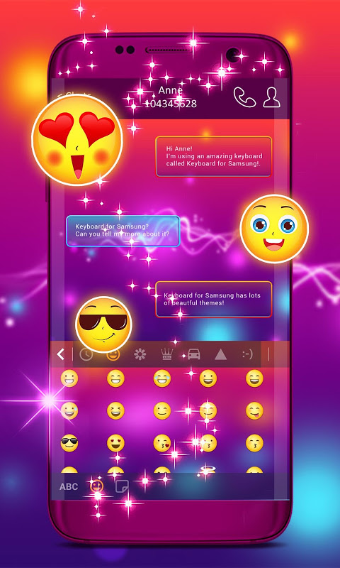 Keyboard Theme for Samsung Скриншот 2
