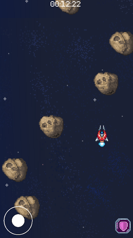 Asteroid Avoider スクリーンショット 1
