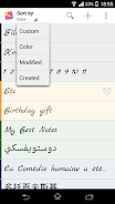 Цветные Заметки Скриншот 4