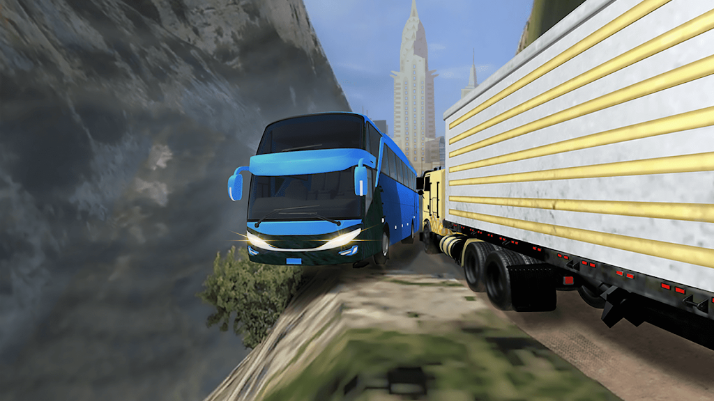 Risky Roads Bus Driver Offroad Screenshot 3