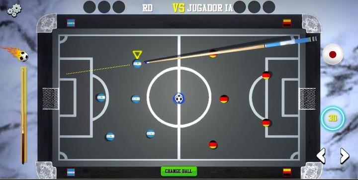 FOOTPOO L: Pool & Football Screenshot 4