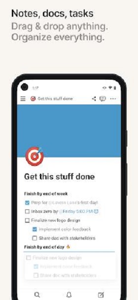 Notion - notes, docs, tasks Скриншот 2