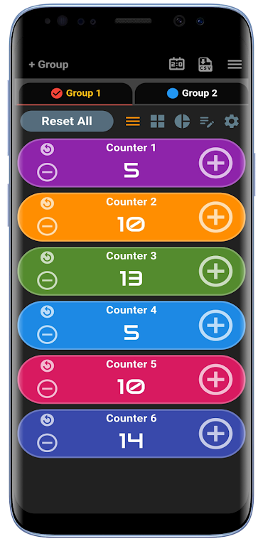 Multi Counter Captura de pantalla 1