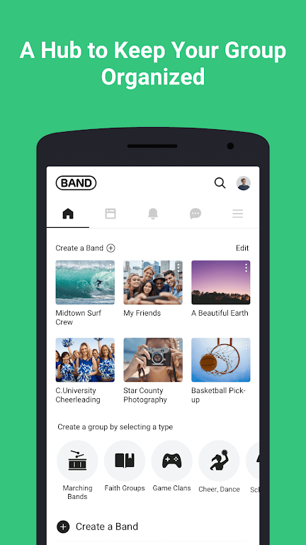 BAND - App for all groups Screenshot 1