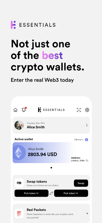 Web3 Essentials Crypto Wallet Скриншот 3