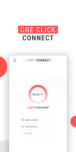 Light Connect VPN Captura de pantalla 3