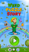 Puzzle Weed Story: "Wake&Bake" Скриншот 1