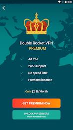 Double Rocket vpn - turbo vpn Capture d'écran 3