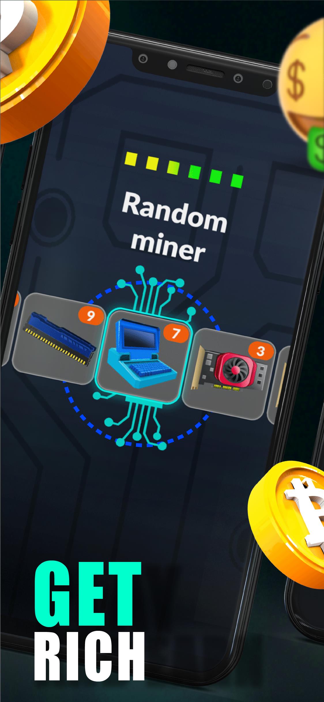 Merge Crypto Miner: Earn Money Captura de tela 2