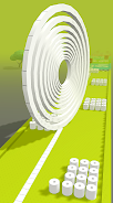 Rolly Paper -Toilet Paper Game Captura de pantalla 1