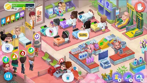 Happy Clinic: Hospital Game Captura de tela 1