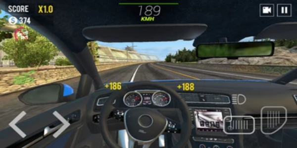 Racing in Car 2021 スクリーンショット 1