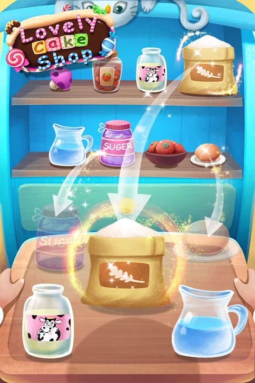 Lovely Cake Shop: Kids Game English 스크린샷 1
