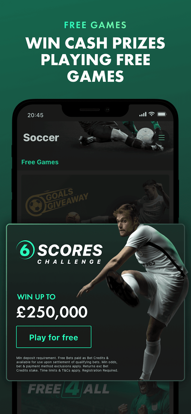 bet365 Sports Betting Captura de tela 1