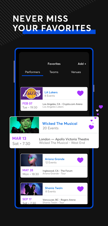 Ticketmaster－Buy, Sell Tickets Captura de pantalla 3