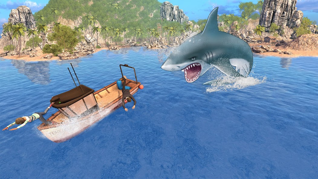 Angry Shark Games: Game 2024 Mod應用截圖第3張