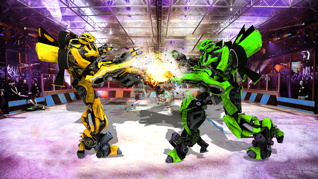 Futuristic Robot City Fighting 3D Game應用截圖第1張