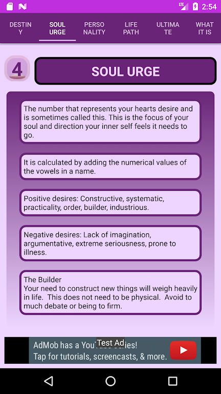 Pythagorean Numerology Calculator Capture d’écran 4
