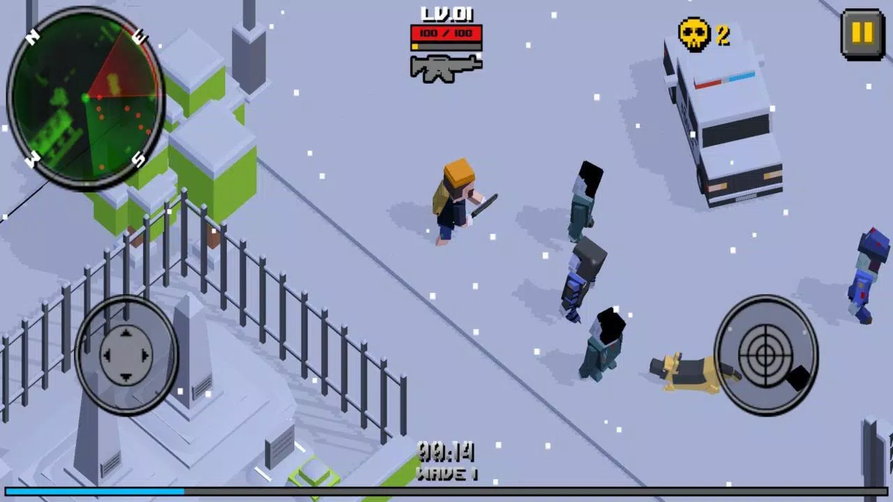 Pixel Zombie Frontier應用截圖第2張