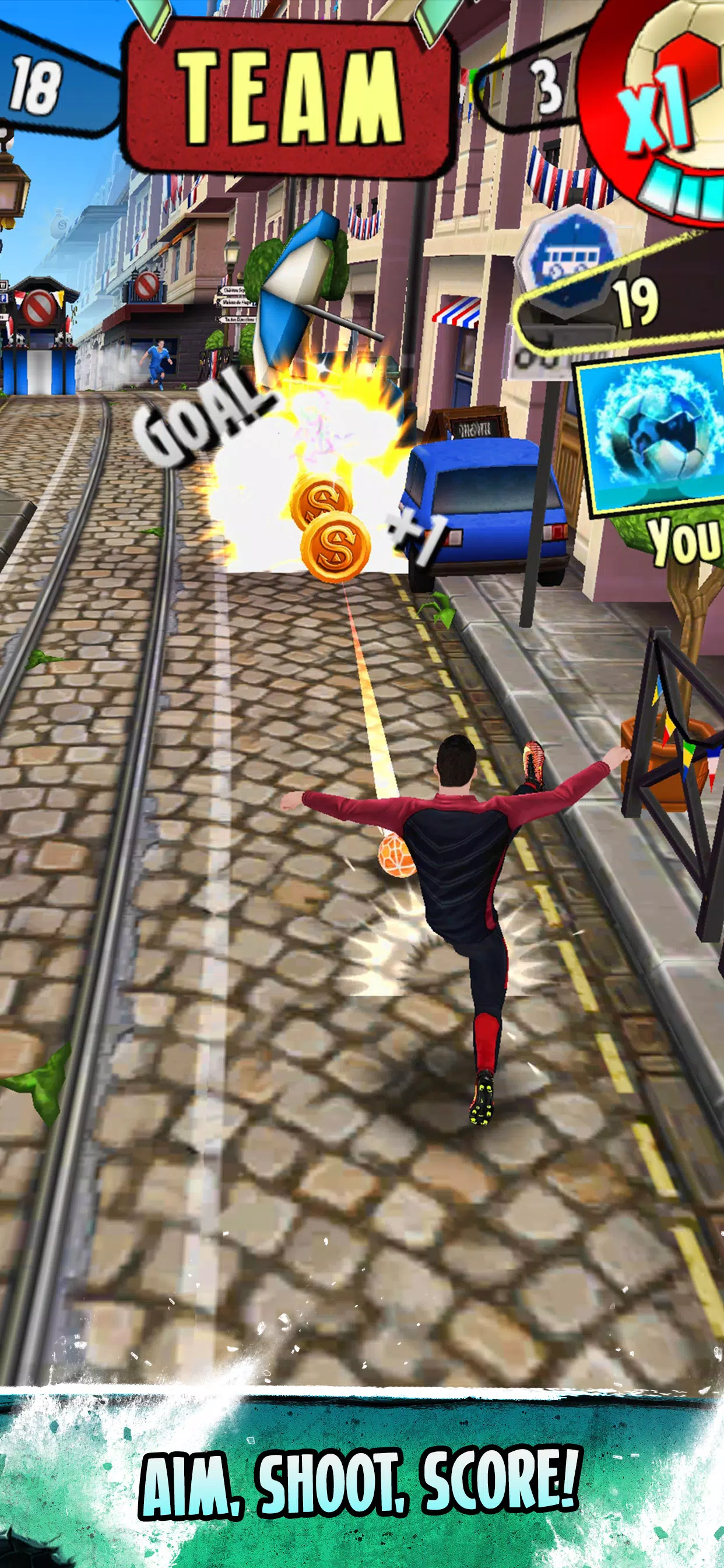 Ronaldo: Kick’n’Run Football應用截圖第4張