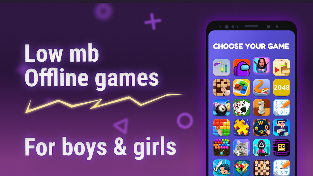 オフラインゲーム。 ワイファイなしで遊べるゲーム。ミニゲーム スクリーンショット 3