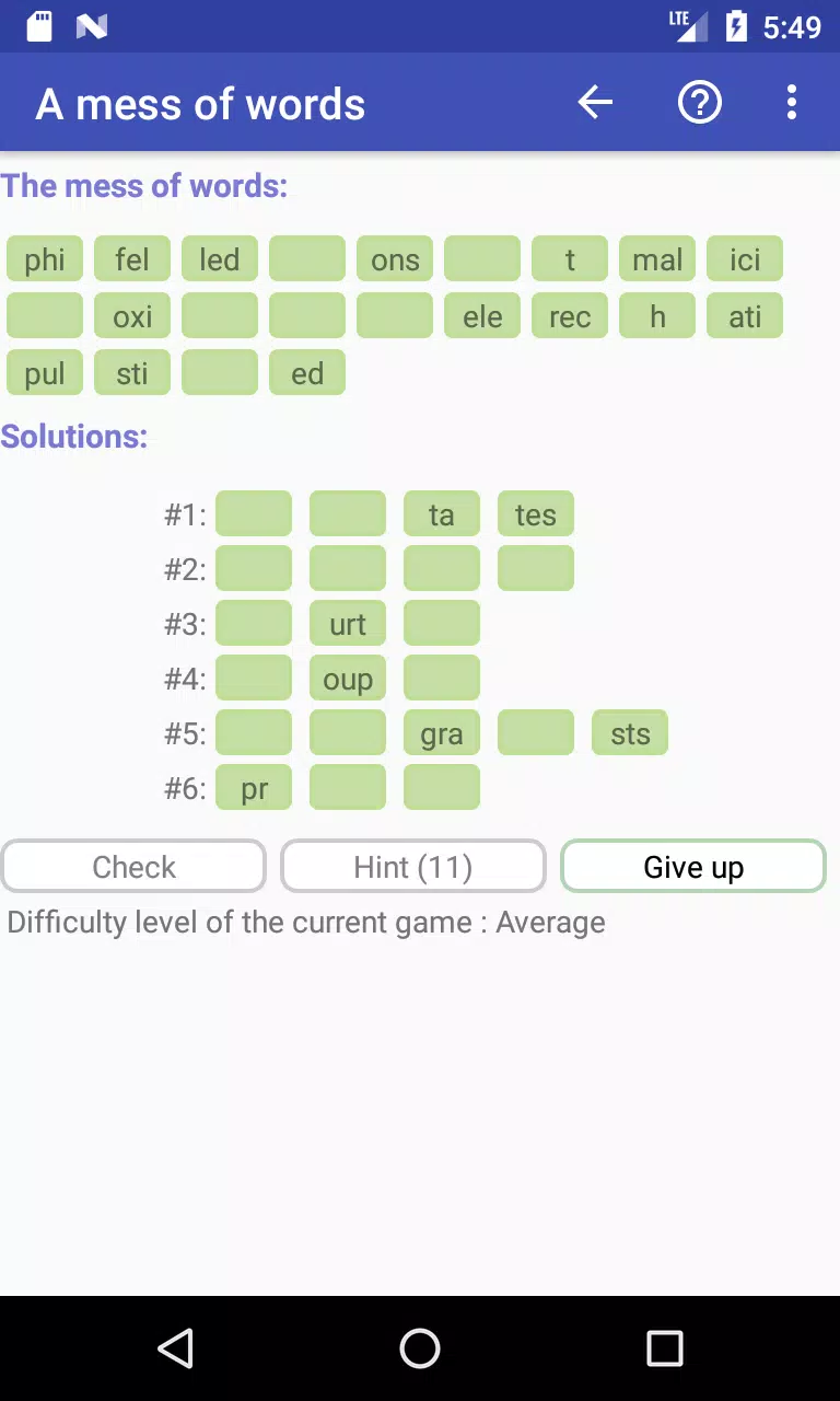 WGC Word Game Collection स्क्रीनशॉट 4