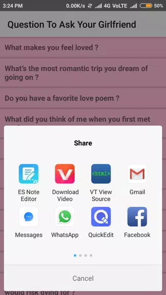 Questions To Ask Your Girlfrie应用截图第2张