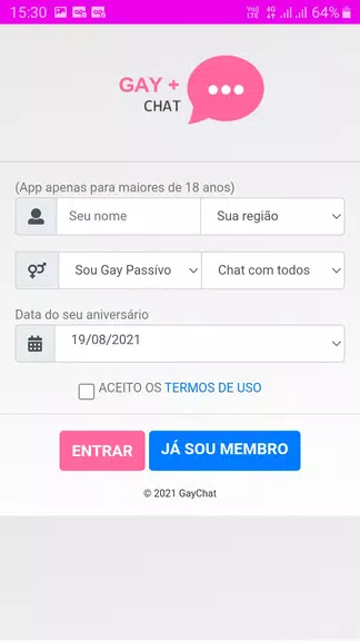 Lgbtqia+ Chat: LGBT Dating Скриншот 3