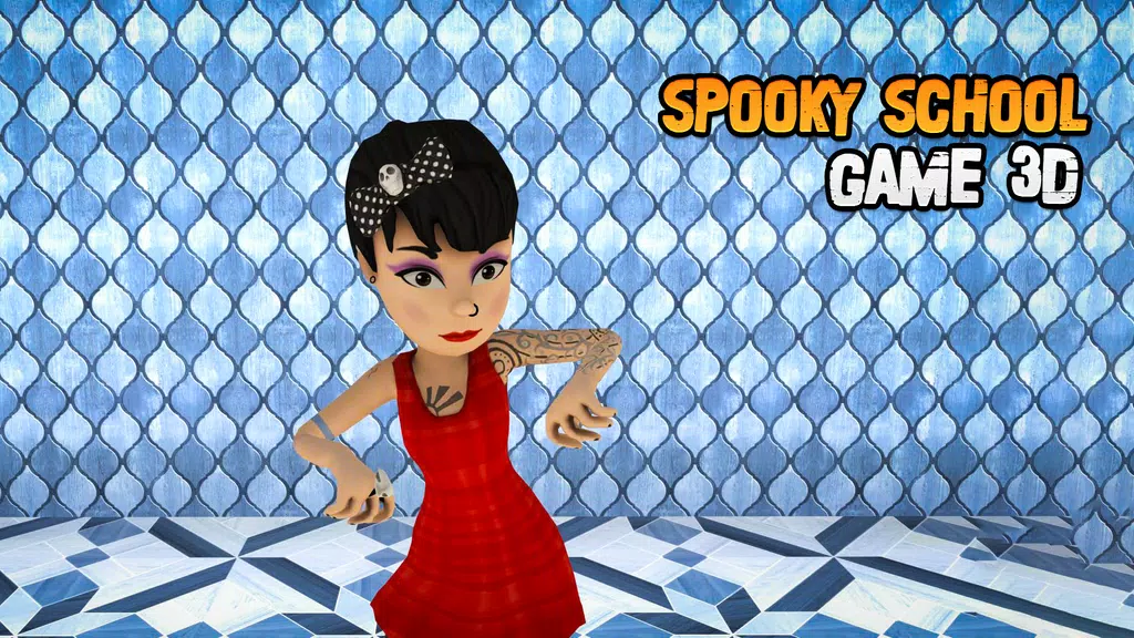 Playtime Spooky School Game スクリーンショット 1