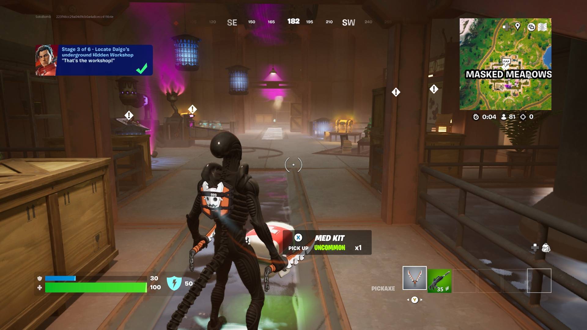 Fortnite: Der Standort von Daigos geheimem Untergrundstudio wurde enthüllt