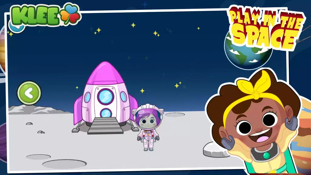 Play city SPACE Game for kids स्क्रीनशॉट 3