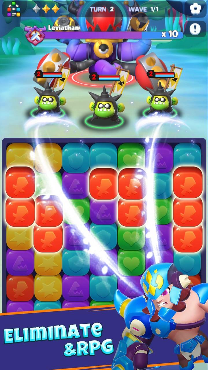 Puzzle RPG-X 스크린샷 1