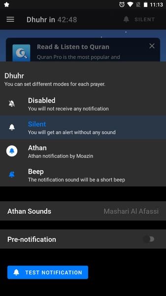 Athan Pro: Muslim Prayer Times应用截图第2张