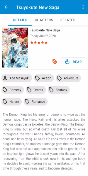 Manga Town - Manga Reader App Screenshot 1