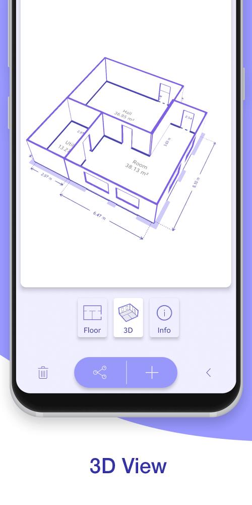 AR Plan 3D 定規 – Floor Plan 測定 スクリーンショット 4