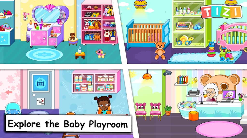 My Tizi Town Daycare Baby Game應用截圖第2張