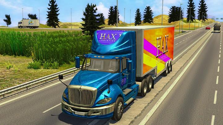 American Truck Games Truck Sim स्क्रीनशॉट 1