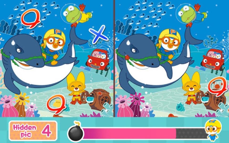 Pororo Hidden Catch Capture d'écran 2