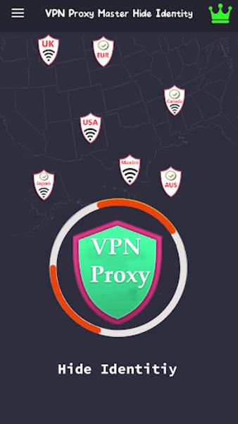 VPN Proxy Master Hide Identity 스크린샷 2