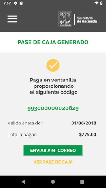 Recaudación Hacienda Sonora 스크린샷 1