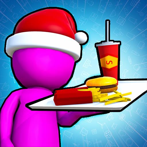 Idle Burger Shop: Cafe Tycoon Mod Скриншот 1