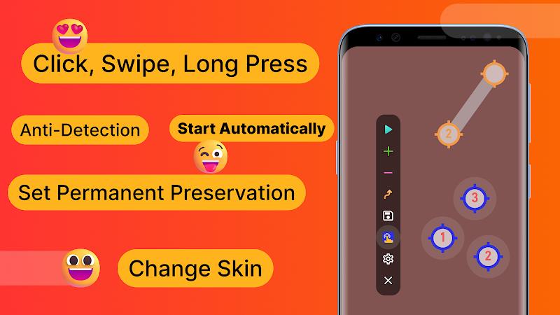 Auto Click - Automatic Clicker स्क्रीनशॉट 2