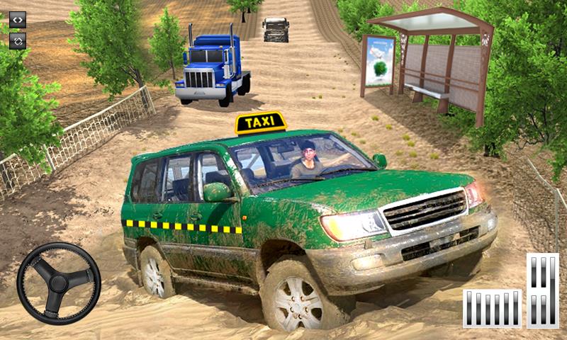 Offroad Mountain Car Simulator: Taxi Driving 2021 Screenshot 1