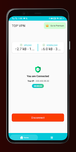 TopVpn Captura de tela 2