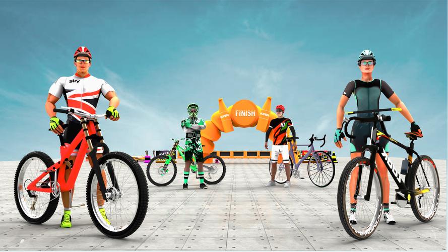 BMX Bicycle Stunts: Cycle Game應用截圖第1張