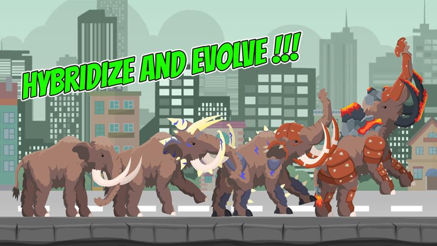 Hybrid Mammoth: City Rampage スクリーンショット 3