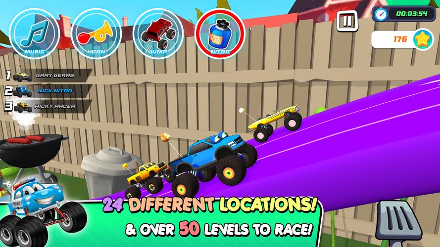 Monster Trucks Game for Kids 3應用截圖第3張
