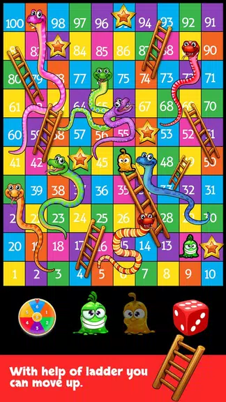 Snakes and Ladders - Dice Game スクリーンショット 2