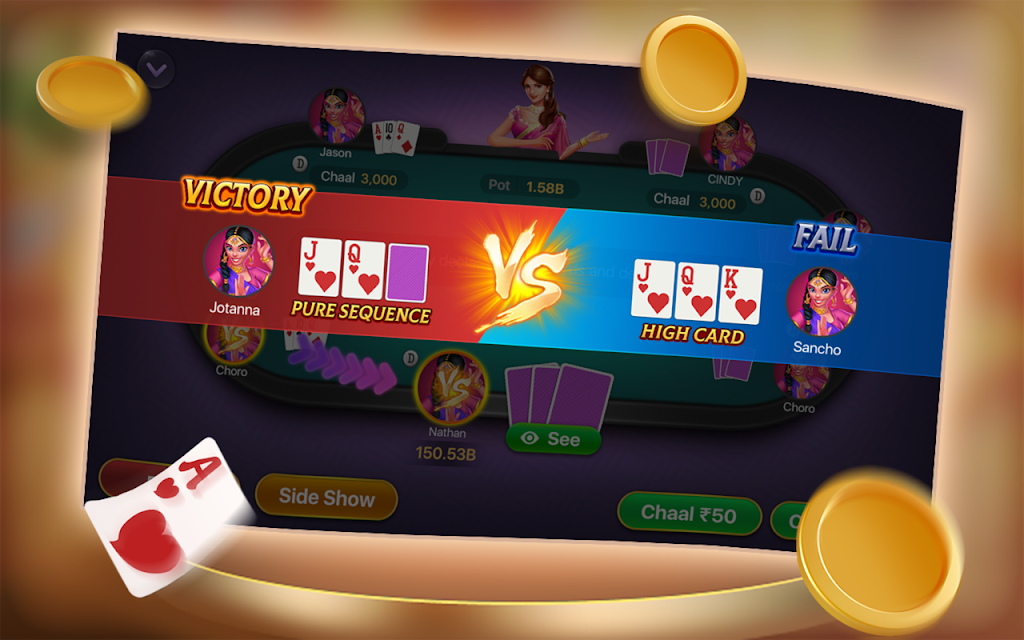 TeenPatti Royal Captura de pantalla 3